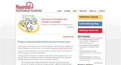 Desktop Screenshot of masterfulfacilitation.com